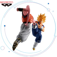 Banpresto Original Dragon Ball Z DBZ Match Makers Vegetto Figure Gohan Majin Buu Vegito DragonBall Figures Collectible Models