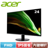 ACER 24型 SB241Y IPS 廣視角螢幕原價3588【現省200】