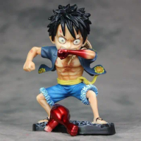 13cm One Piece Anime GK Monkey D. Luffy Figurine Transform Change Arm Action Figure Decorations Model Collection Kids Gift Toys