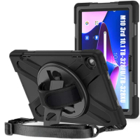 Armored Shockproof Silicone PC Stand Case Cover For Lenovo Tab M10 3rd 10.1" HD 2022 TB-328FU/TB-328XU