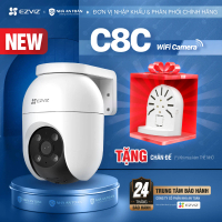 Camera WI-FI Ngoài trời EZVIZ C8c 4MP Ghi hình màu ban đêm, Đàm thoại 2 chiều, Phát hiện người và xe