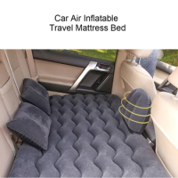 Portable Mattress Inflatable Sofa Car Travel Bed Inflatable Back Seat Pad Multifunctional Sof Car Cushion Foldable for Car Outd