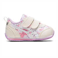 Asics Idaho Baby FP [1144A289-700] 小童 學步鞋 休閒 小碎花 魔鬼氈 透氣 粉 白