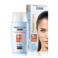 50ml ISDIN Sunscreen SPF50 UV Sunblock Waterproof Oil Control Brightening Anti-spot Moisturizing Sunscreen Skin Care