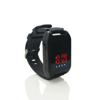 Rechargeable Bracelet Alarm LED Light Personal Security Alarm Self Defense Siren Safety Alarm for Wo
