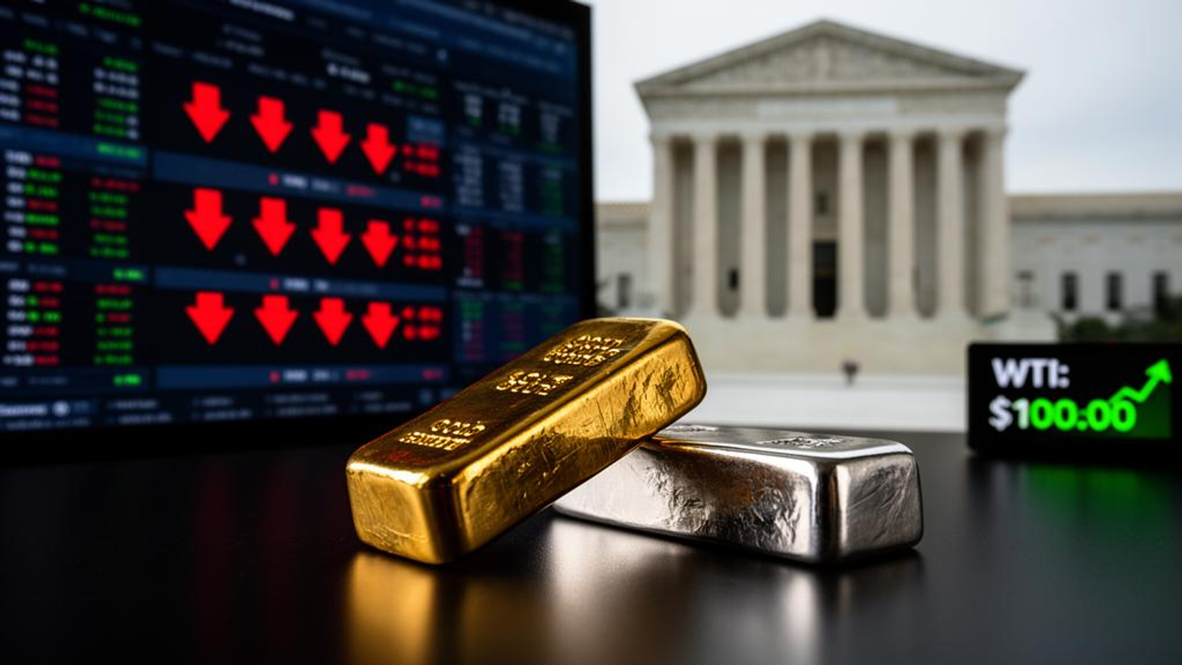 Gold and Silver Tumble as US-Iran Stalemate Fans Inflation Fears ...