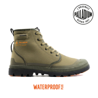 【Palladium】PAMPA RCYCL LITE+ WP+再生科技輕量防水靴-男-橄欖綠(08848-377)