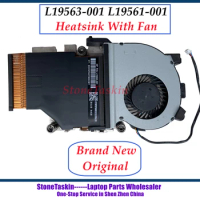 StoneTaskin High quality L19563-001 L19561-001 For HP EliteDesk 800 400 G4 Heatsink with Fan radiator New Original 100% Tested