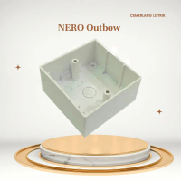 NERO OUTBOWDUS MK - Outbow Nero - Cocok Untuk Semua tipe saklar dan stopkontak NERO