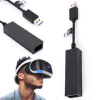 For Playstation 4 Camera Adapter for PS5 Console VR Connector USB3.0 Mini Camera Connector for PS5 PS4 VR 4 PS5 VR Connector