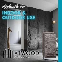 Pu Stone Panel Dinding 3D Batu Alam Wallpanel Terlaris