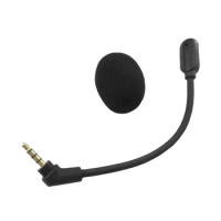 Detachable Gaming 3.5mm Boom Microphone for Cloud Flight S Mic Windproof Cover
