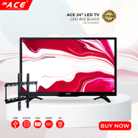Ace 24 super slim Full HD LED TV Black led-802 w/free bracket (free shipping!!!) M Manila only