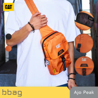 Caterpillar กระเป๋าพาดลำตัว สะพายข้าง กันน้ำ 4 ลิตร รุ่น Ajo Peak 84714 เบาพิเศษ [สีส้ม/สีดำ] คําแนะ