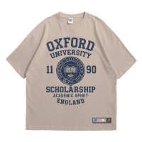 DAILYCO OFFICIAL Kaos Katun Simple Elegan New Trend Logo Design Oxford University 1