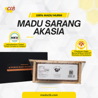 Honey Comb CLB Frame - Original Natural Pure Honey - MADU SARANG MURNI Hutan Sumatera 100% Asli Tanp