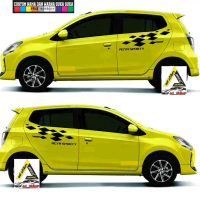STIKER MOBIL BRIO AYLA AGYA DATSUN GO DLL STIKER CUSTOM STIKER CUTTING STICKER CAR