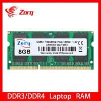 2GB 4GB 8GB DDR3 Laptop Memory 1066 1333 1600 1866MHz PC3-8500 10600 12800 14900S SO-DIMM Non-ECC 204pin Notebook Memory RAM