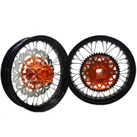 17 inch motorcycle wheels Replacement Aluminum Motorcycle FORSupermoto Wheels FOR KTM exc sxf xcw 250 300 450