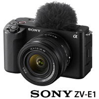 SONY 索尼 ZV-E1L / ZV-E1 KIT 附 SEL2860 單鏡組(公司貨 Vlog Camera 全片幅無反微單眼相機)