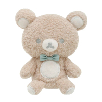 【San-X】拉拉熊 懶懶熊 20周年系列 坐姿絨毛娃娃 留言(Rilakkuma)