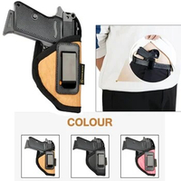 IWB Gun Holster PU Concealed Carry Holster for Small .380 Keltec Sig P238 Ruger LCP Colt Mustang XSP Pico