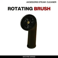 Rotating Brush Steam Cleaner Nozzle