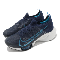 Nike 慢跑鞋 Zoom Tempo Next  男鞋 氣墊 舒適 避震 路跑 運動 球鞋 藍 白 CI9923401