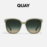 QUAY Rent Free Sunglasses - Jade/Palm Taupe