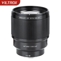 VILTROX Camera Lens 85mm F1.8 STM for Sony E-mount Fujifilm X-mount Nikon Z-mount Full Frame Auto Focus Portrait Lens