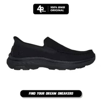 Sepatu Sneakers Pria Skechers Pollard Wilfred (205451BBK) Original* 46