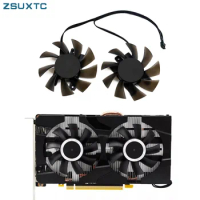 2Pcs/lot Cooling Fan GeForce GTX 1660 Ti RTX 2060 GPU FAN For Inno3D RTX2060 GTX1660TI GPU Cooler Fan