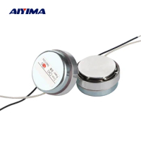 AIYIMA 2Pcs 30MM Vibration Resonance Speaker 8 Ohm 8W Mini Full Range Speakers DIY Home Theater Sound System Driver