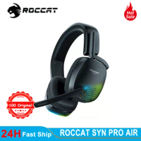 ROCCAT SYN PRO AIR Headset Wireless Gaming Headset 7.1 Listening Voice Debate Computer Headset Headset
