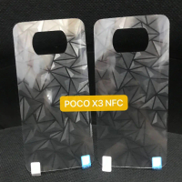 Xiaomi Pocophone Poco X3 NFC Skin Carbon Back Skin Diamond 3D