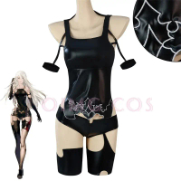 Nier Automata Cosplay Costume Yorha A2 Sexy Dress Game Dress Women Role Play Costume Girl Halloween 