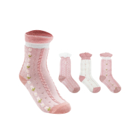 【FAV】3雙2組/韓風兒童襪/型號:B502(女童襪/純棉襪/止滑襪/兒童襪)