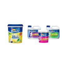 【Dulux得利官方店】1.5坪 全效合一乳膠漆+壁癌包組合(油漆 壁癌 塗刷)