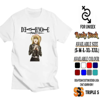 Terbaik KAOS MISA AMANE KAOS KARAKTER ANIME DEATH NOTE MISA AMANE KIRA TSHIRT Sale