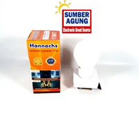 Hannochs Lampu LED Sensor Cahaya / Light Sensor 11W Cahaya Putih Fiting E27 Otomatis Nyala Saat Gela