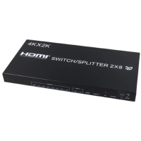 【伽利略】HDMI 4K2K@30Hz 影音分配器 2進8出(HDS208A)
