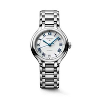 Longines Primaluna 34 - L8.124.4.71.6 Automatic Sunray Silver Steel Metallics