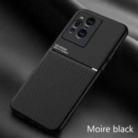 Car Magnetic Suction Phone Case For OPPO F11 F19 F21 Pro K11 For OPPO Find X3 Pro X5 Lite Find X6 Pro Concise Thin Silicone Case
