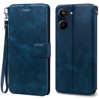 For Realme 10 4G Case Silicone Wallet Flip Case For OPPO Realme 10 Pro 5G Case Realme 10 Pro Plus 5G Phone Cover Coque Fundas