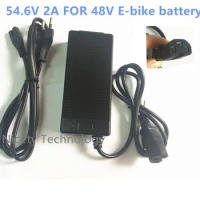 54.6V2A charger 54.6v 2A electric bike lithium battery charger for 48V lithium battery pack 54.6V2A charger with IEC connector