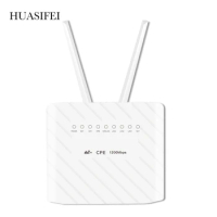 1200Mbps 4G LTE CPE Router CAT6 4G LTE Wireless CPE Router Dual Band 2.4&amp;5.8G Wireless AP FDD/TDD LTE Sim Card