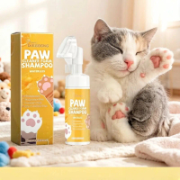 {DLGIFJIE} Pet Paw Foam Cleaner, Home Pet Cleaning Care, Moisturizing and Nourishing for Cat and Dog