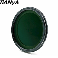 Tianya防刮防污多層膜Vari可調式 ND2-400減光鏡72mm濾鏡Fader全黑色減光鏡CPL偏光鏡中灰鏡ND減光鏡ND濾鏡適拍日食高反差(料號TN72O)