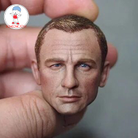 16 Scale Daniel Craig Head Sculpt สำหรับ Skyfall 007 James Bond Diy Action Figures