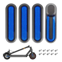 Front Fork Rear Wheel Protection Cover for Xiaomi 1S Pro 2 MI3 Electric Scooter Hub Cap Reflective Protective Shells Decor